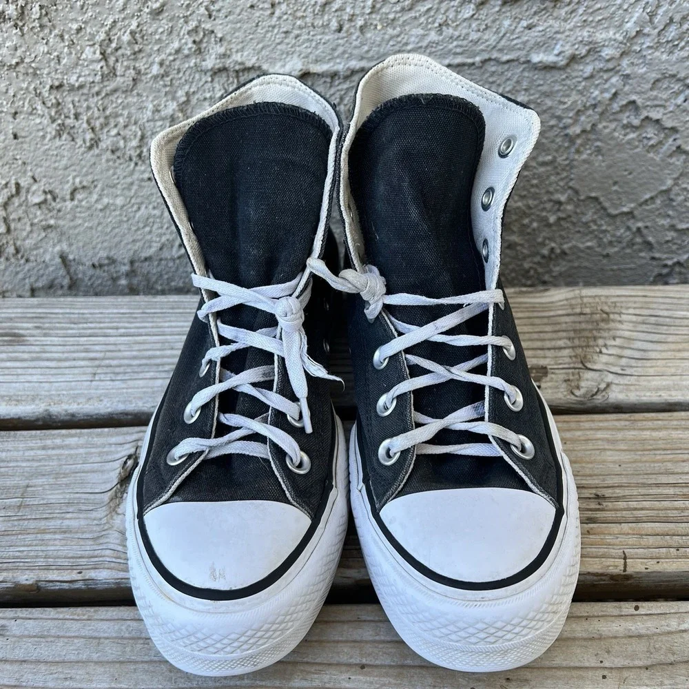 Converse Shoes Women Size 7 Chuck Taylor All Star Lift High Platform Black